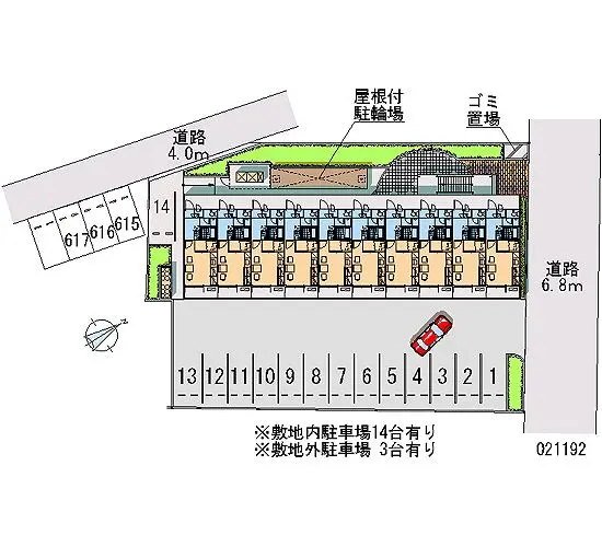 ★手数料０円★岸和田市磯上町　月極駐車場（LP）